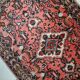 Tapis vintage fait main Lilihan en laine rose (59cm x 93cm) – Années 1970