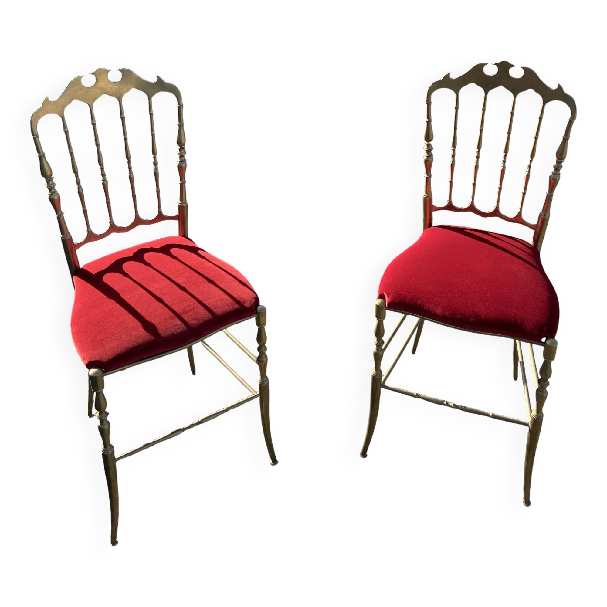 Pair of charivari chairs