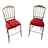 Pair of charivari chairs
