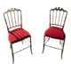 Pair of charivari chairs