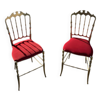 Pair of charivari chairs