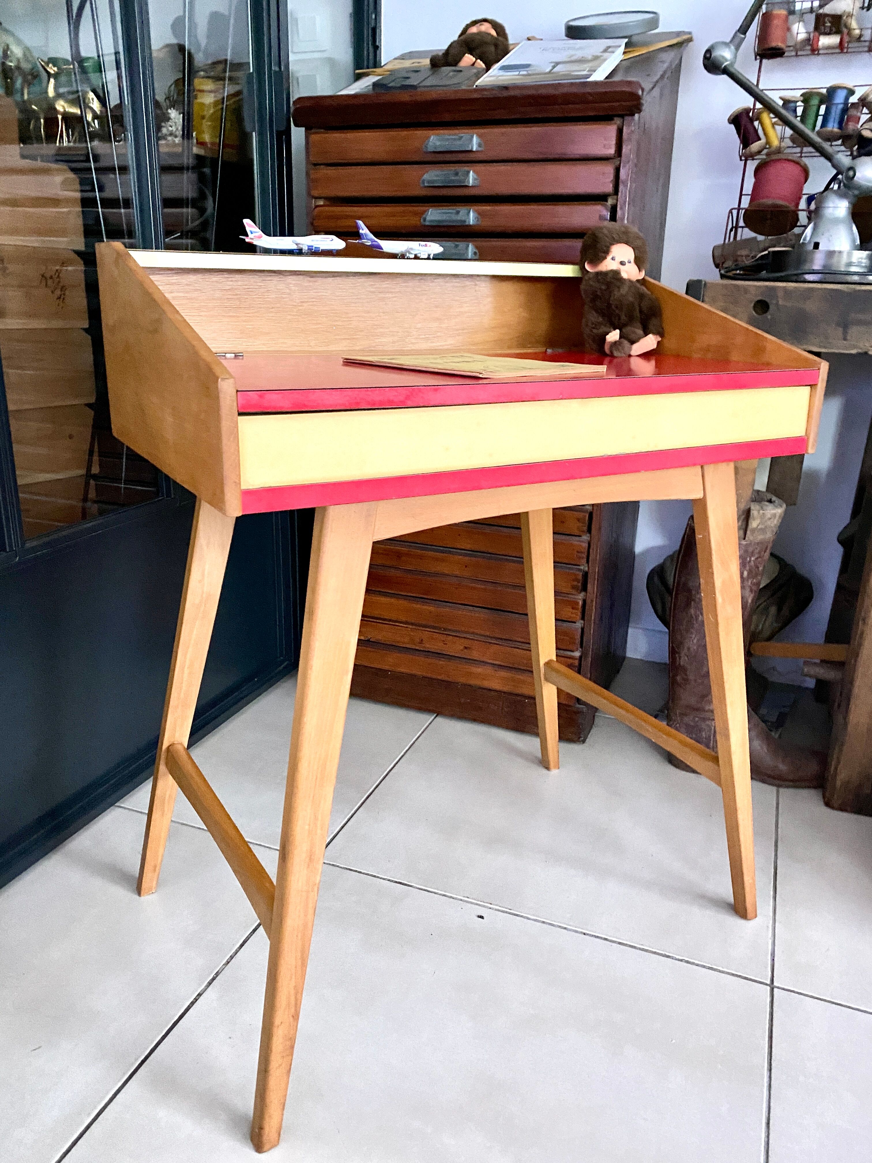 Vintage children's desk