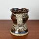 Ceramic workshop carafe vase from mid-century Danish design by Erik Askholm, 1960s.