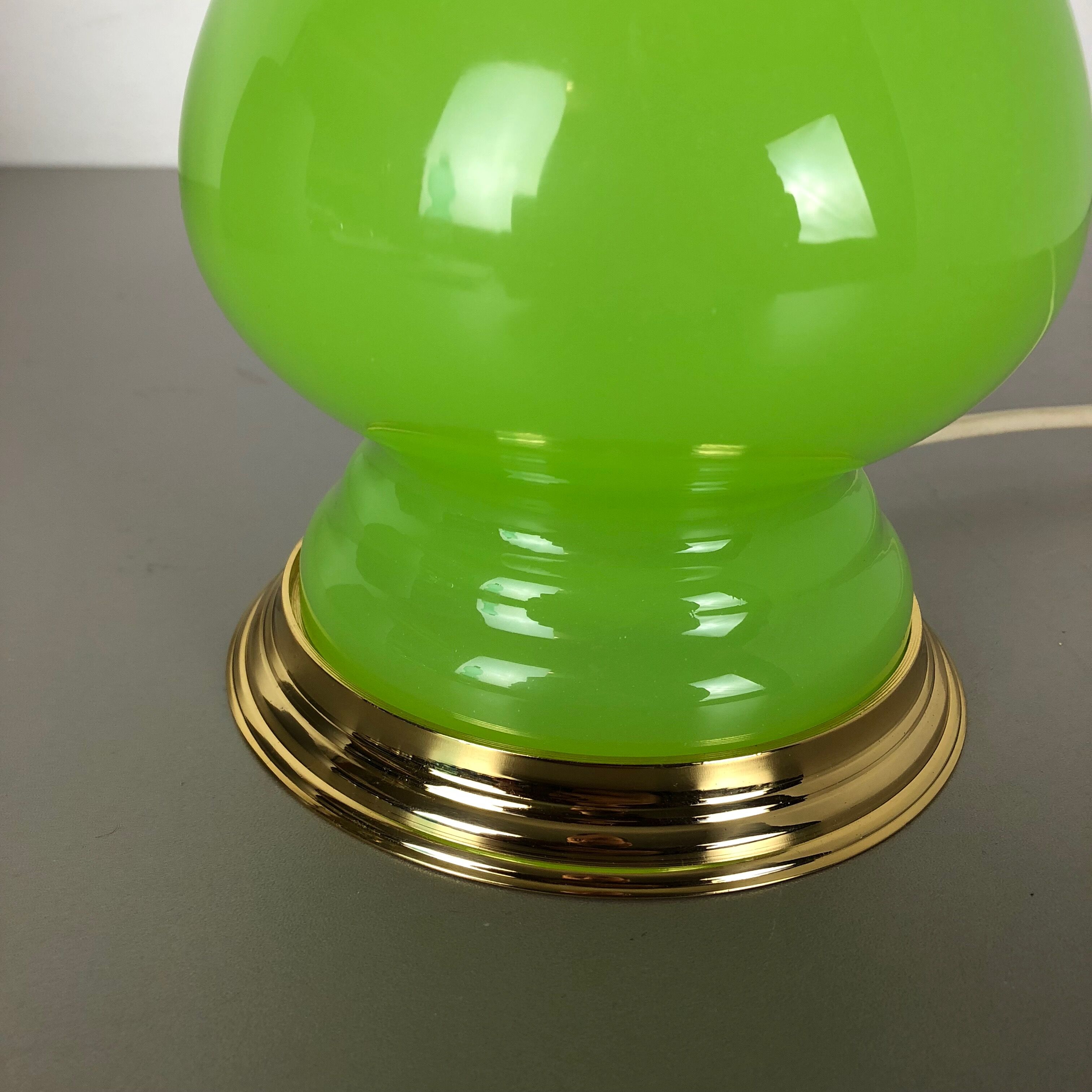 Murano glass "green" table light by Cenedese Vetri, 1960s
