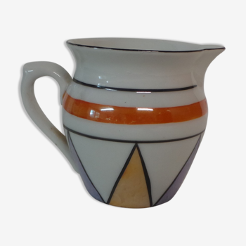 Small pitcher with milk art deco