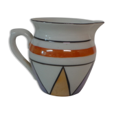 Small pitcher with milk art deco