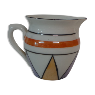 Small pitcher with milk art deco