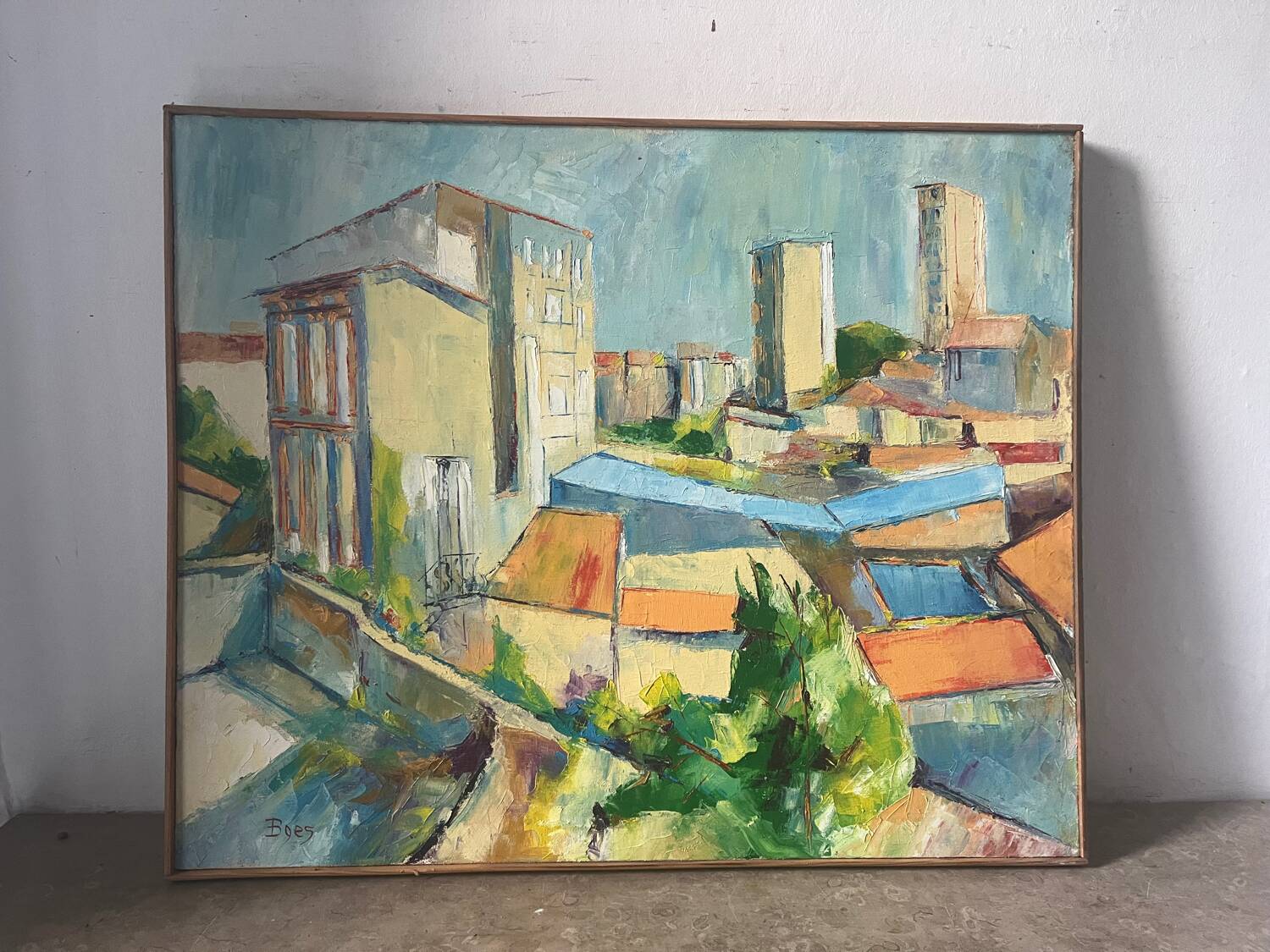 Toulouse - Bonnefoy, signed Saule Berges