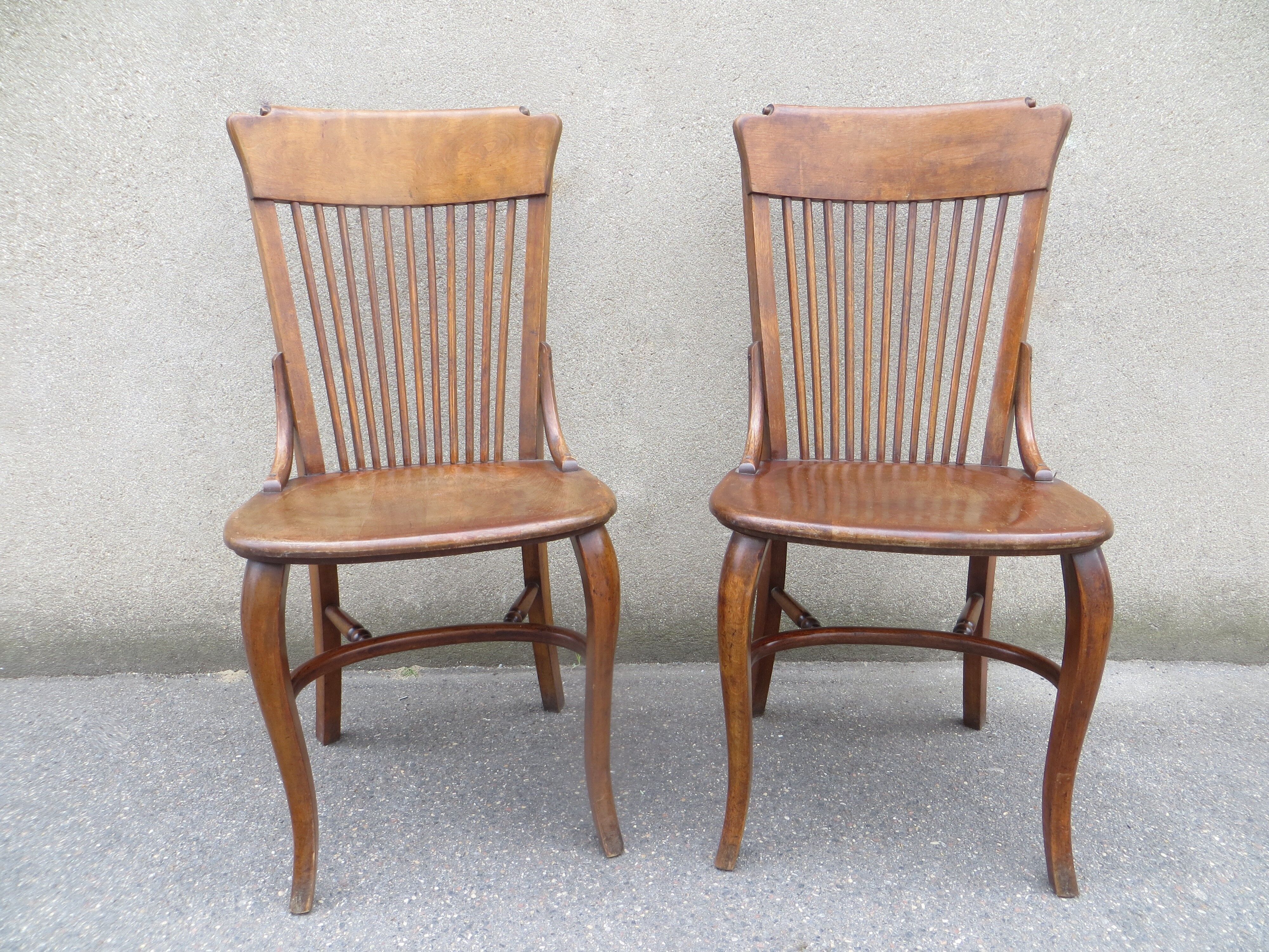 Pair of Windsor chairs