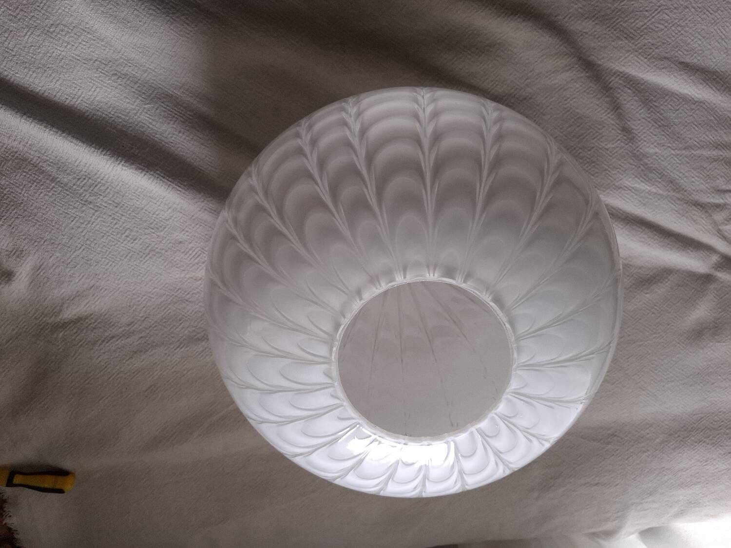 Vintage 70'S pendant light by Fabbian for Mazzega, Italy