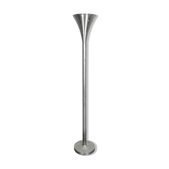 Aluminum Luminator floor lamp by Stilux Milano, 1960s