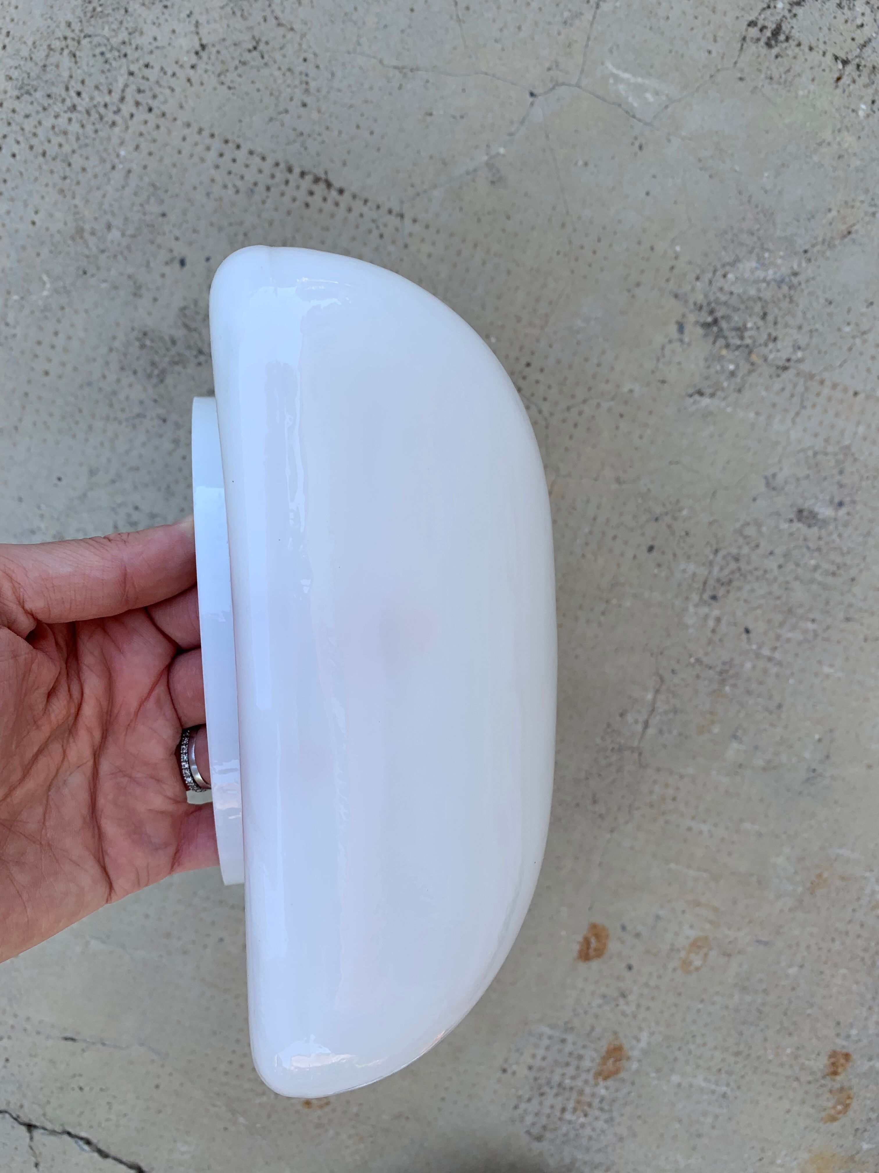 Opaline ceiling light