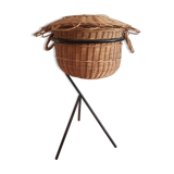 Vintage worker in rattan