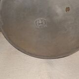 Tin pitcher with lid