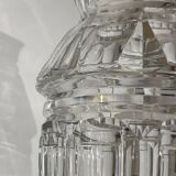 vase Art Déco Joseph Simon en cristal taillé incolore, ca 1925