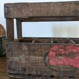 Wooden bottle holder