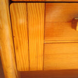 Solid pine dresser - Gautier edition of the 70s