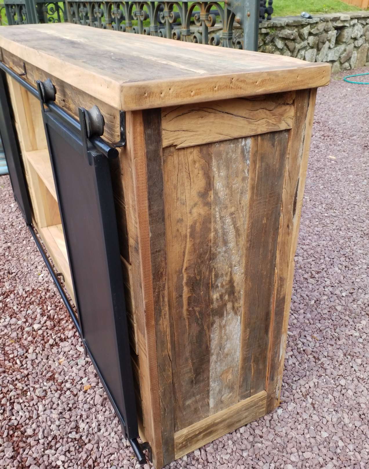 Industrial sideboard