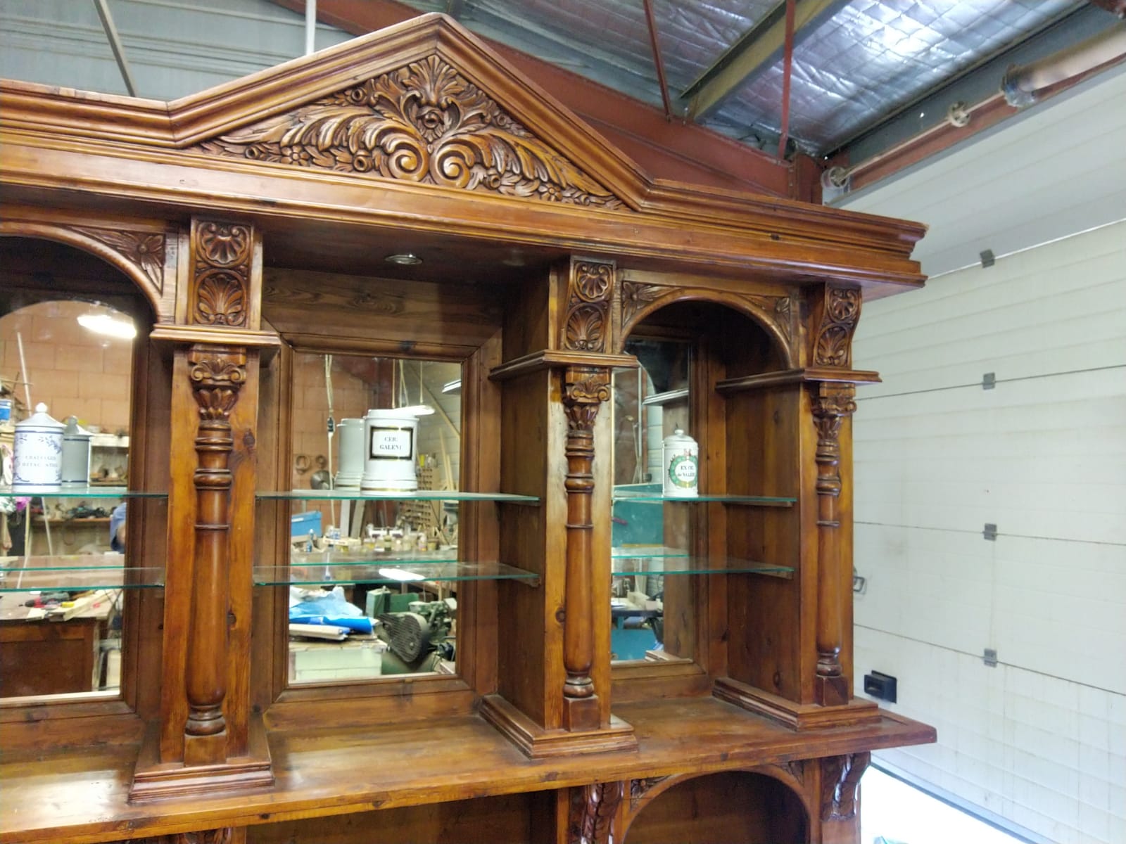 Pharmacy/library furniture