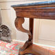 CONSOLE IN MAHOGANY FROM THE RESTORATION PERIOD 19TH CENTURY