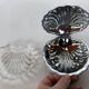 Butter butter shell st scallop metal glass vintage soap holder empty pocket