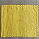 Set of 10 antique towels "sunflower" monogrammed "MR" - cotton - 57x50 cm