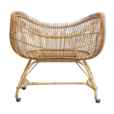 Rattan cradle