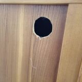 Maison Regain jam cupboard in vintage elm