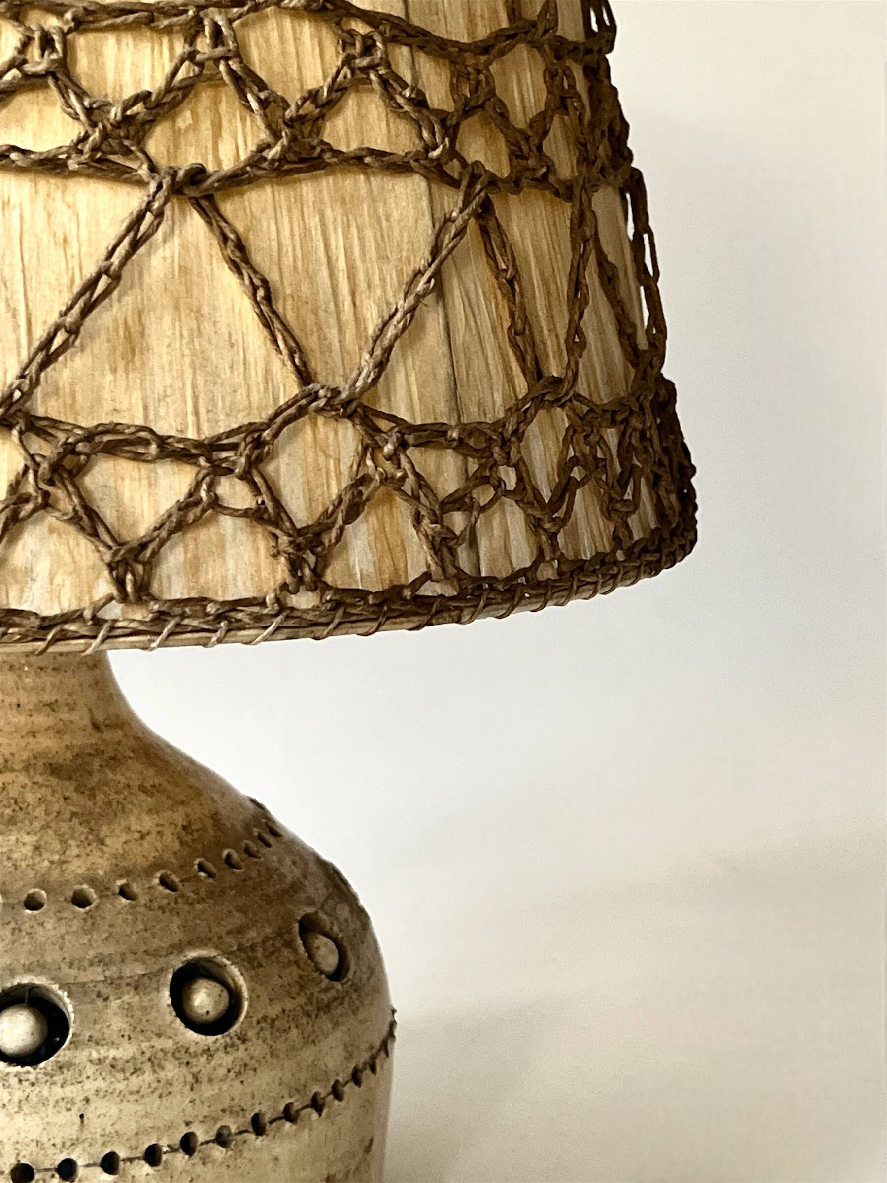 Ceramic table lamp by Georges Pelletier, 1970