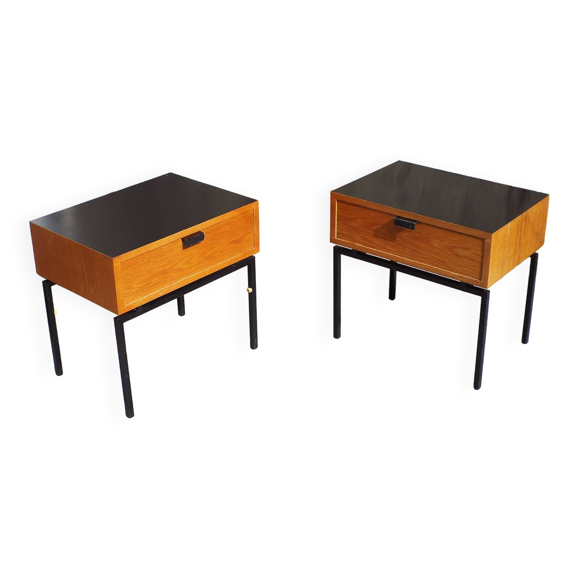 Pair of 60s bedside tables