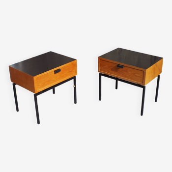 Pair of 60s bedside tables