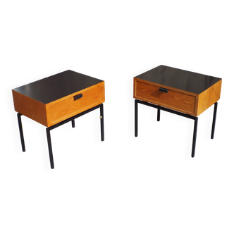 Pair of 60s bedside tables