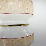 Mid-century glass pendant, 1980's, czechoslovakia