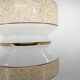 Mid-century glass pendant, 1980's, czechoslovakia