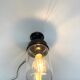 wall lamp or ceiling lamp cast steel gooseneck style 1930