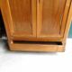 Louis Philippe walnut blond cabinet of the 19th