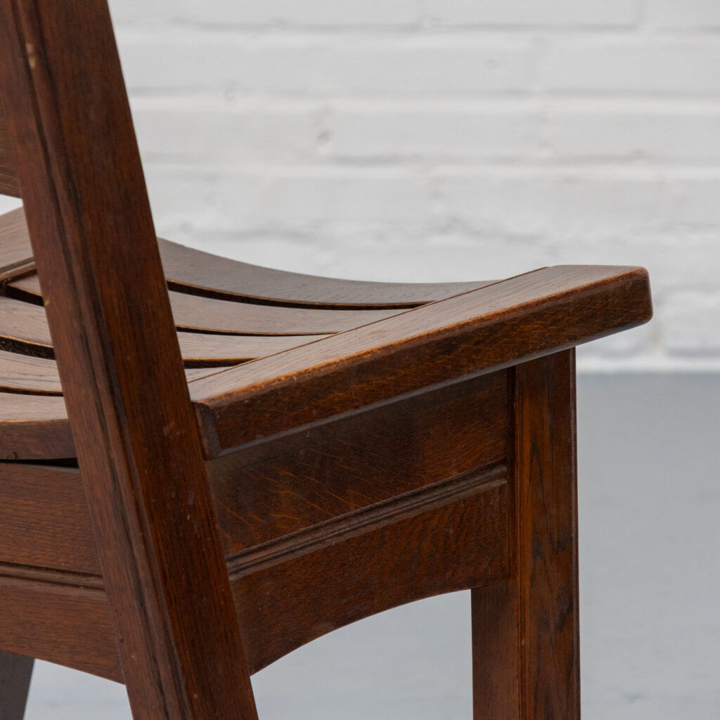 Ensemble de chaises de salle à manger brutalistes des années 1970