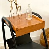 Vintage boarding school bedside