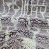 Large vintage MRIRT Berber rug in exceptional wool 300 x 200 cm