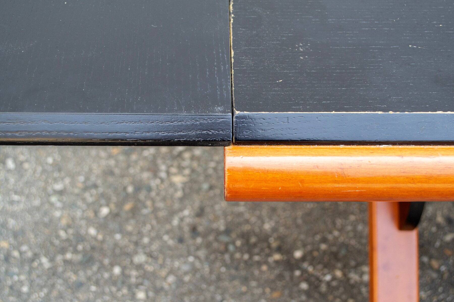 Nirone I Bagatti table by Gianfranco Frattini for Fantoni, 1980s