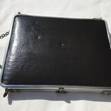 Triplet resaleable triple barber mirror back black varnish 69x27