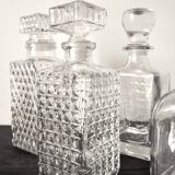 Glass whiskey decanter