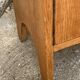 Vintage bookcase feet aileron 1950