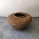 Panier cache pot en rotin
