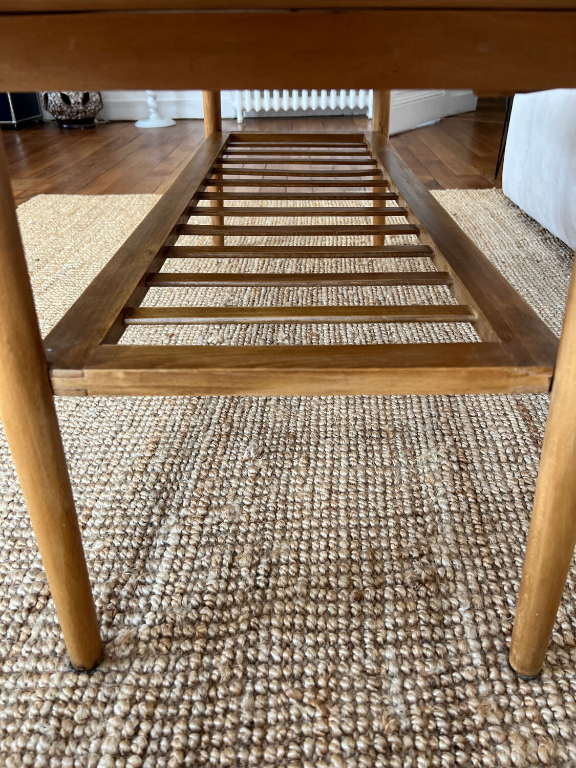 Danish teak coffee table from the 1950s