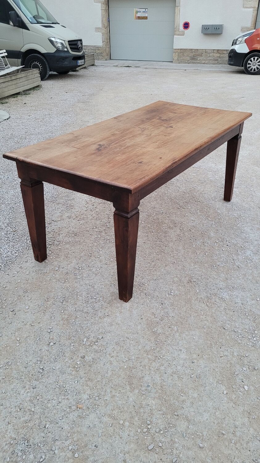Table de ferme rustique - 1m80