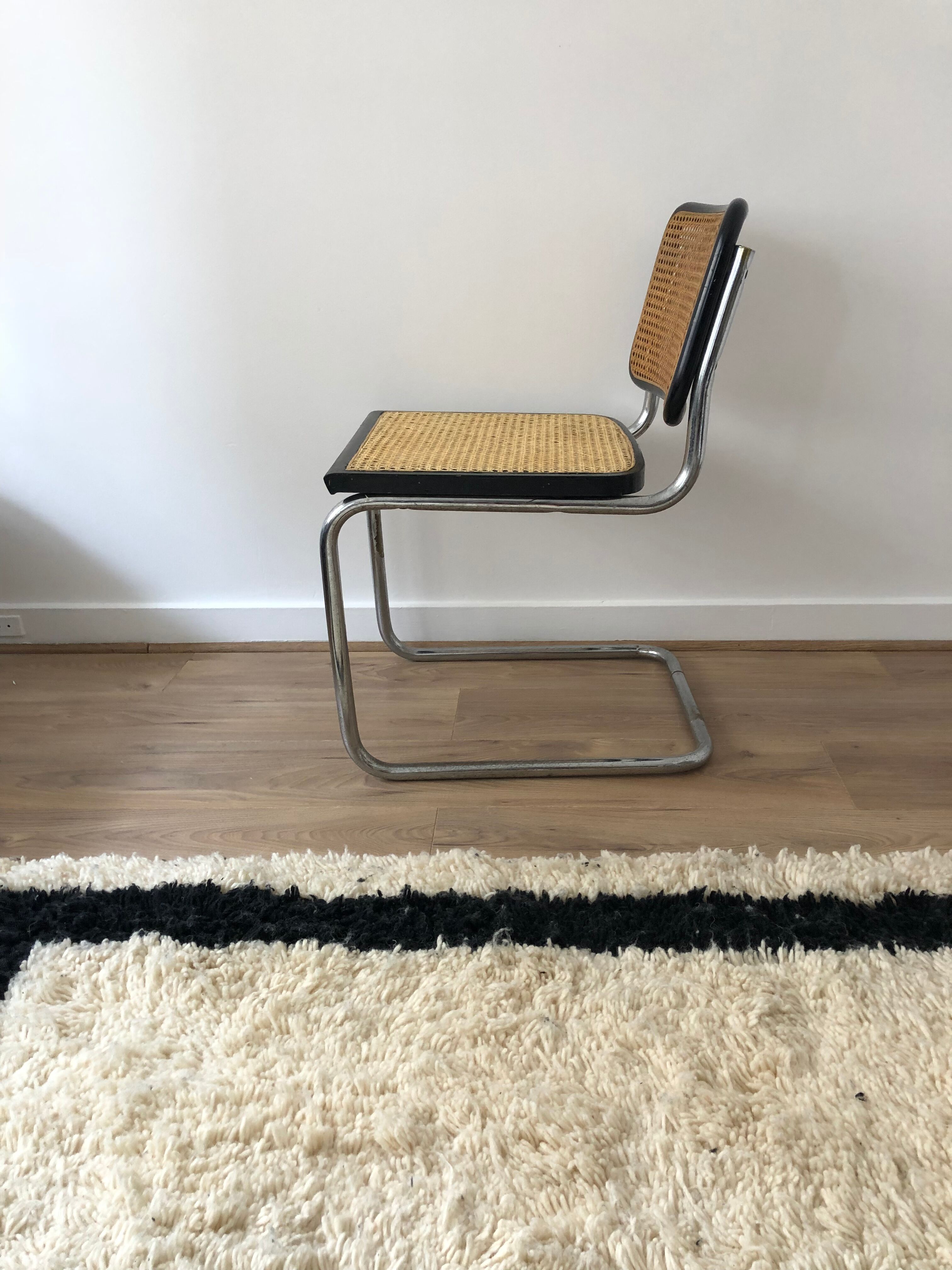 Marcel Breuer Cesca B32 black chair
