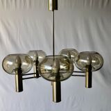 Chrome chandelier 1970