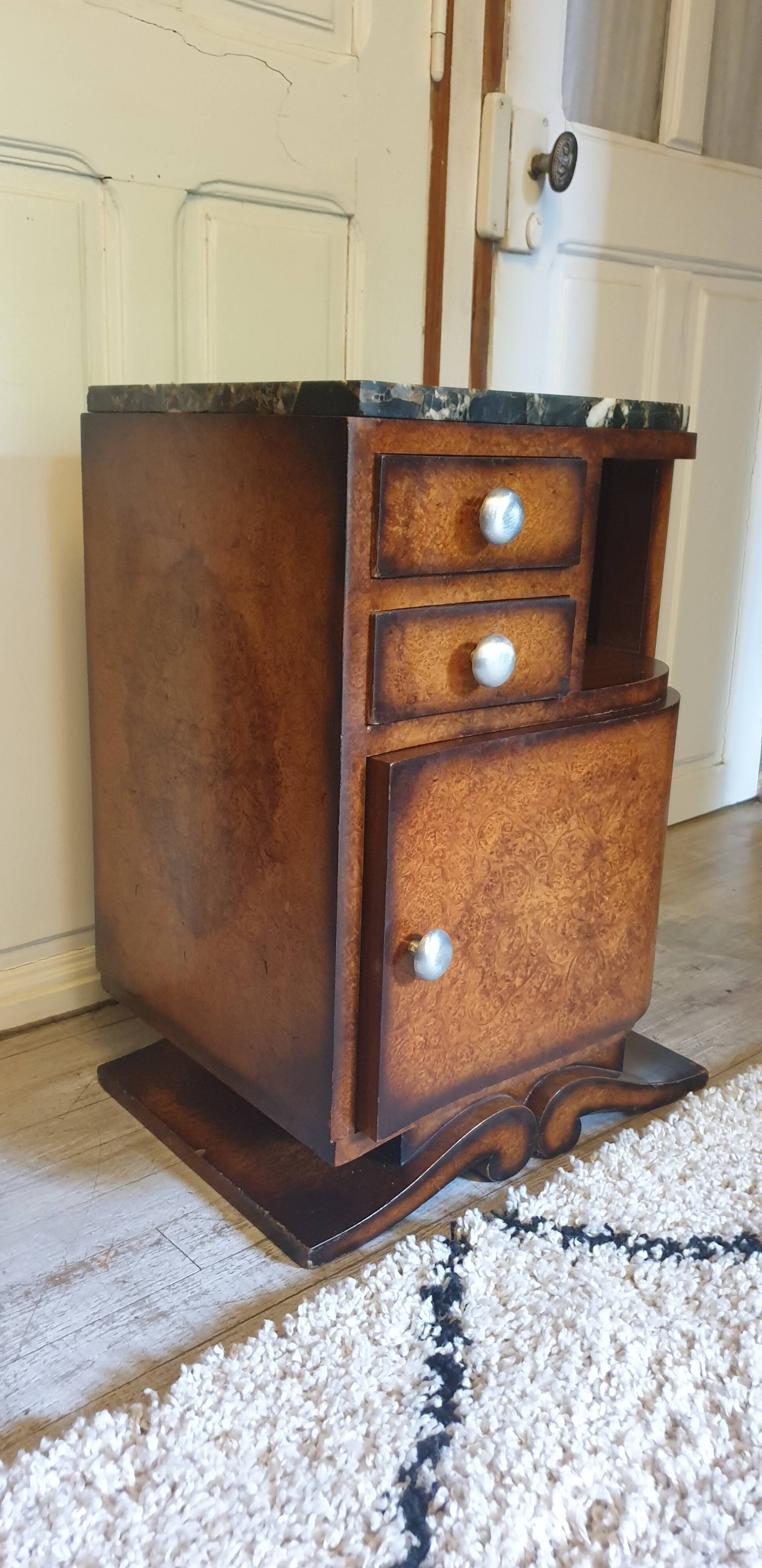 Art deco bedside table