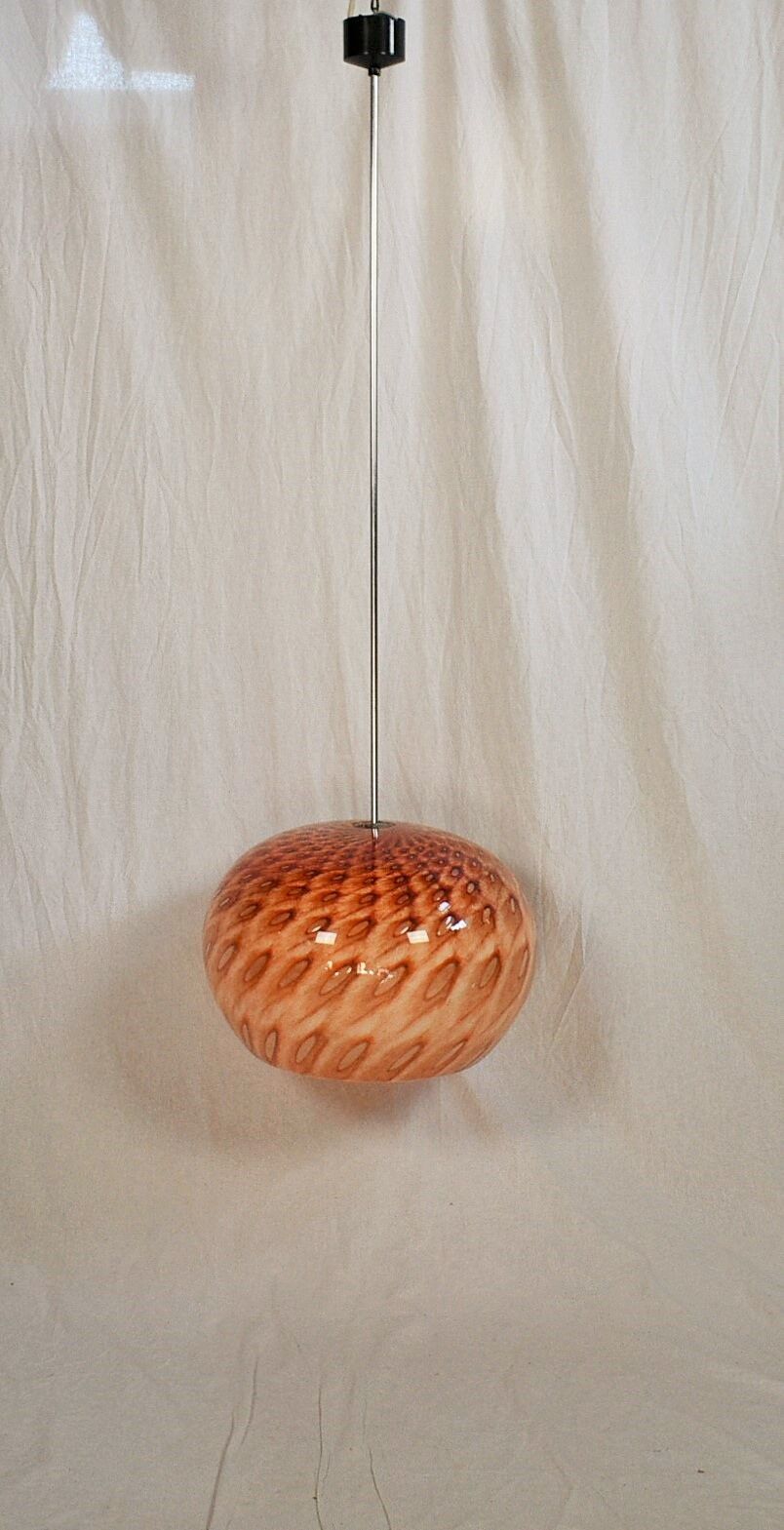 Mid-Century Glass Pendant, 1960's, Germany